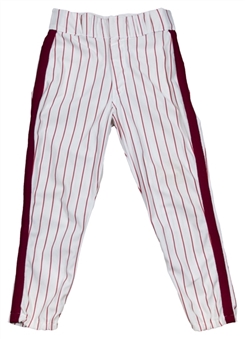 1980 Pete Rose Game Used Philadelphia Phillies Home Pants 